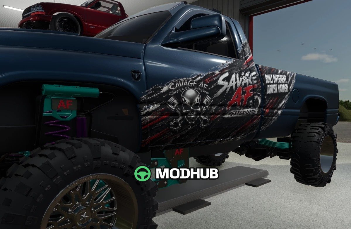 Транспортний мод 1998 dodge singlecab v1.0 для FS25
