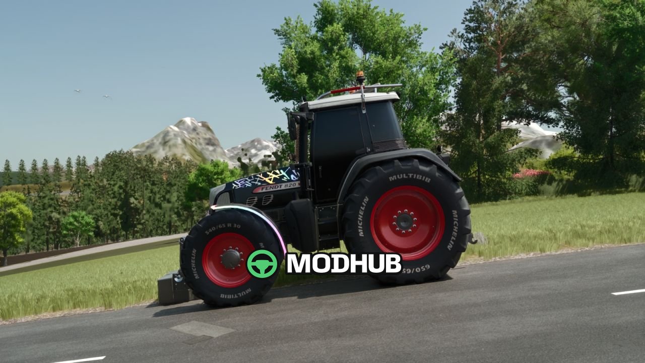 Трактор Fendt 700/800 Vario TMS Edit v1.0.0.1 для FS25