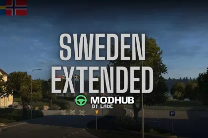 Sweden Extended v1.61 Map for ETS2