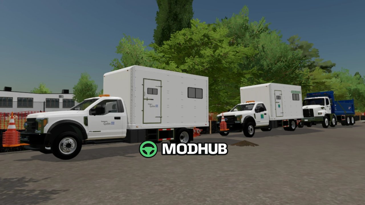 Фургон T.O.C F550 311TR/MTQ box truck edit v1.0 для FS25