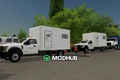 Фургон T.O.C F550 311TR/MTQ box truck edit v1.0 для FS25 — 5