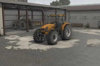 Легендарний Трактор Renault Ares 600 — Швидкий та Гнучкий для Щоденної Роботи в FS25 — 2