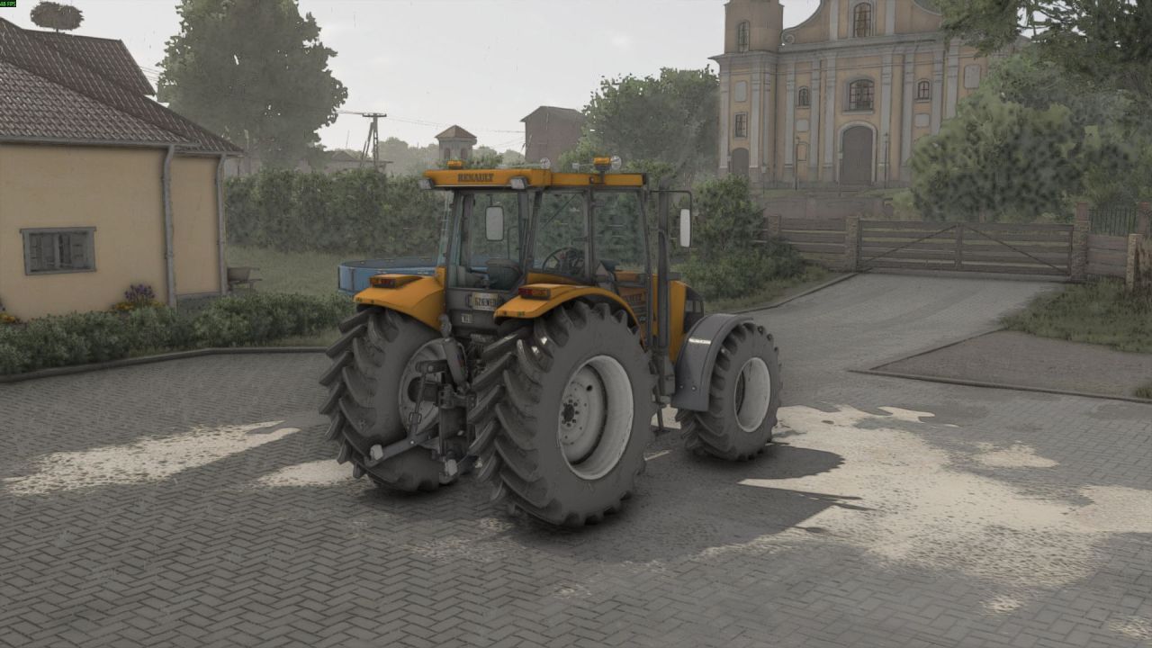 Легендарний Трактор Renault Ares 600 — Швидкий та Гнучкий для Щоденної Роботи в FS25