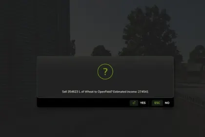 Продаж зерносховища Direct Silo Sell для Farming Simulator 25 — 3