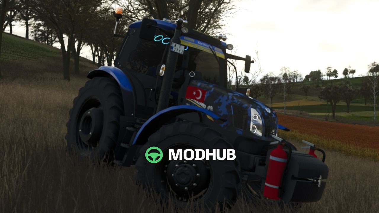 Трактор New Holland TR6 Series Edit v1.0 для FS25