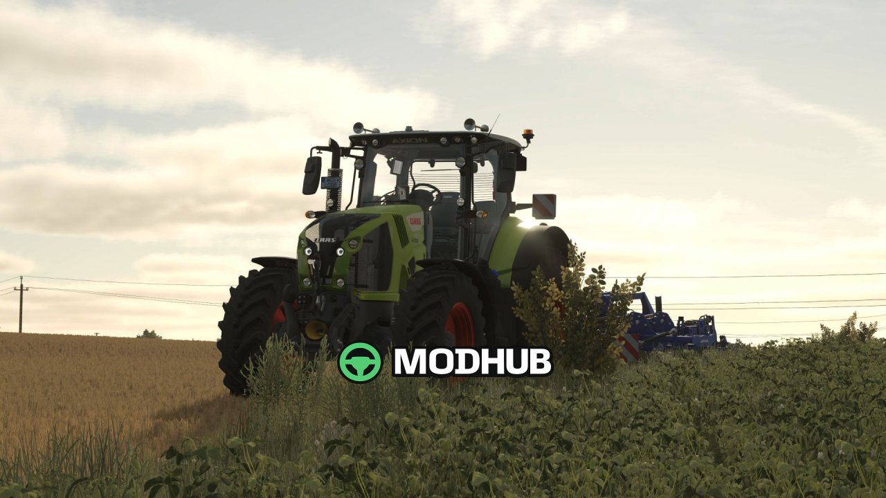 Трактор Claas Axion 800-870 Edit V1.3 для FS25