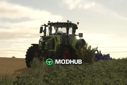Трактор Claas Axion 800-870 Edit V1.3 для FS25 — 2