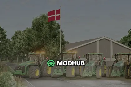 Трактор John Deere 8R Edit V1.0.0.1 для FS25