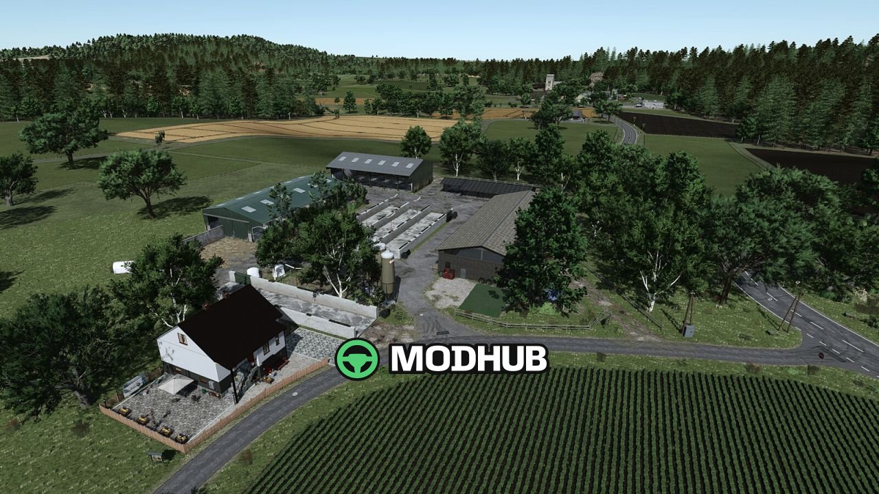 Мапа Bergisch Land FS 25 V1.0