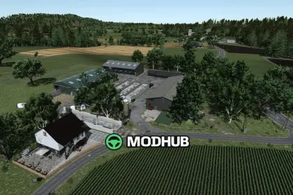 Мапа Bergisch Land FS 25 V1.0 — 3