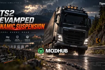 Revamped Dynamic Suspension V6.4.5.16 for ETS2