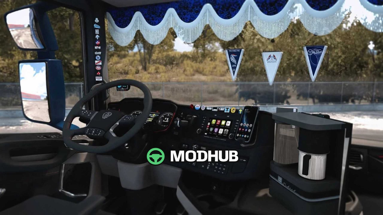 Wollis Interior Addons v1.61 für ETS2