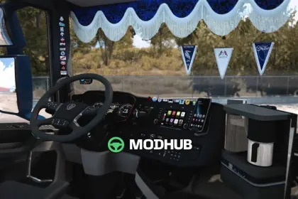 Wollis Interior Addons v1.61 für ETS2 — 3