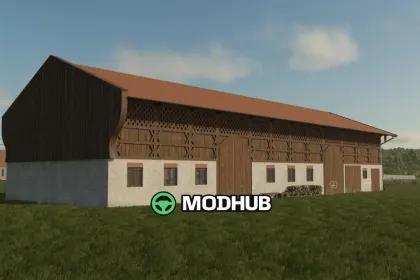 Сарай Bavarian Barn v1.0 для FS25