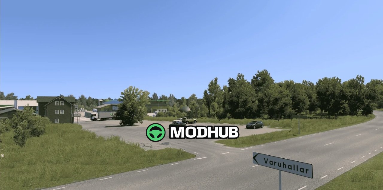 Карта Sweden Extended (Vänern Project) v4.0 1.61 для ETS2