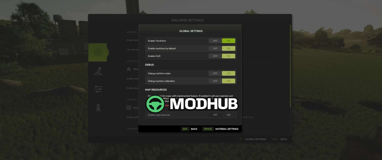 TerraFarm v1.6.5 для FS25