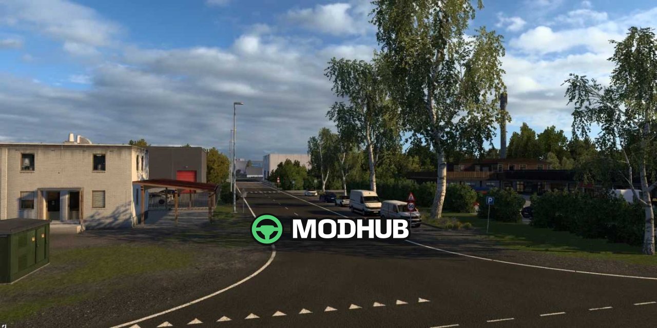 Danmark Refined v2.4 1.61 mod for ETS2
