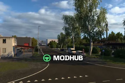 Danmark Refined v2.4 1.61 mod for ETS2 — 2