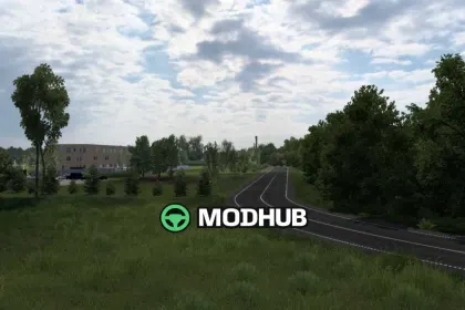 Danmark Refined v2.4 1.61 mod for ETS2 — 4