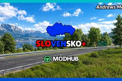 Slovensko+ v4.7 1.61 for ETS2