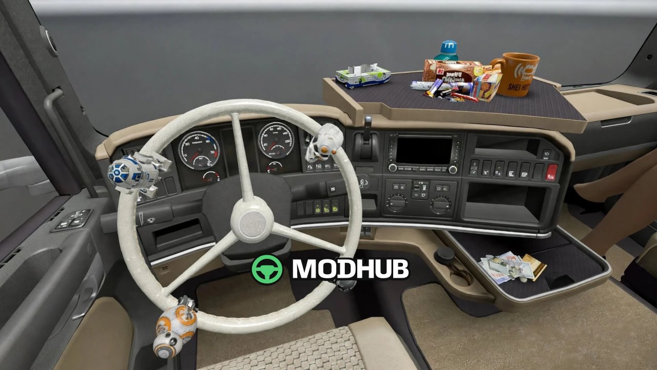 SISL Cabin Accessories Mega Pack v1.61 für ETS2