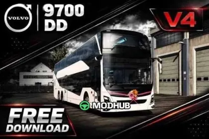 Bus Volvo 9700 DD v4.0 for ETS2