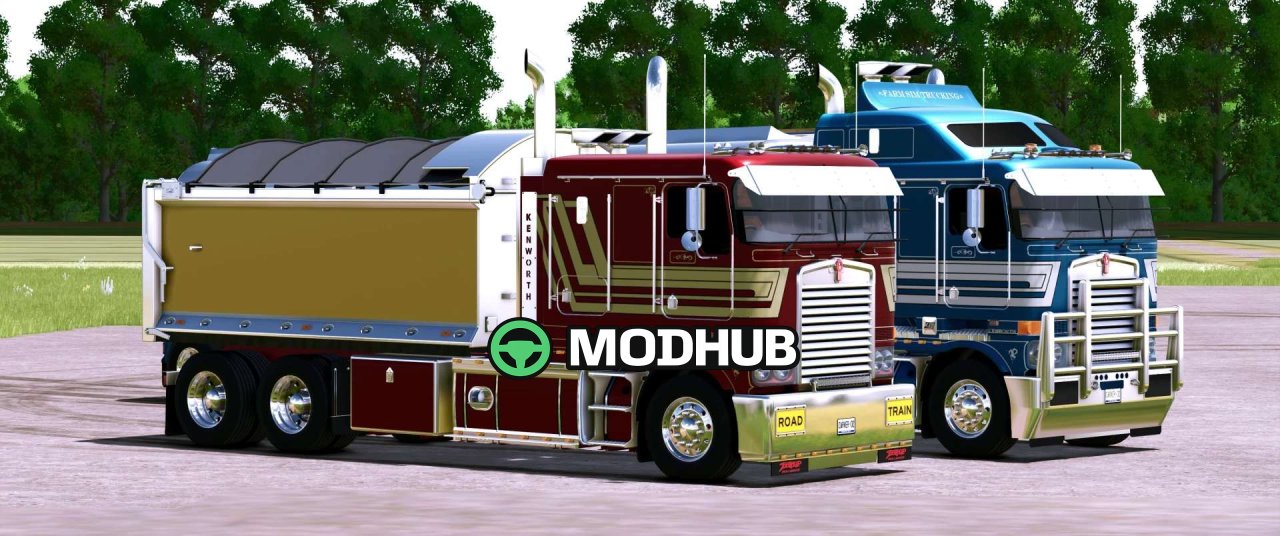 Вантажівка Kenworth K108 v1.0 для FS25