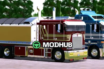 Вантажівка Kenworth K108 v1.0 для FS25 — 2
