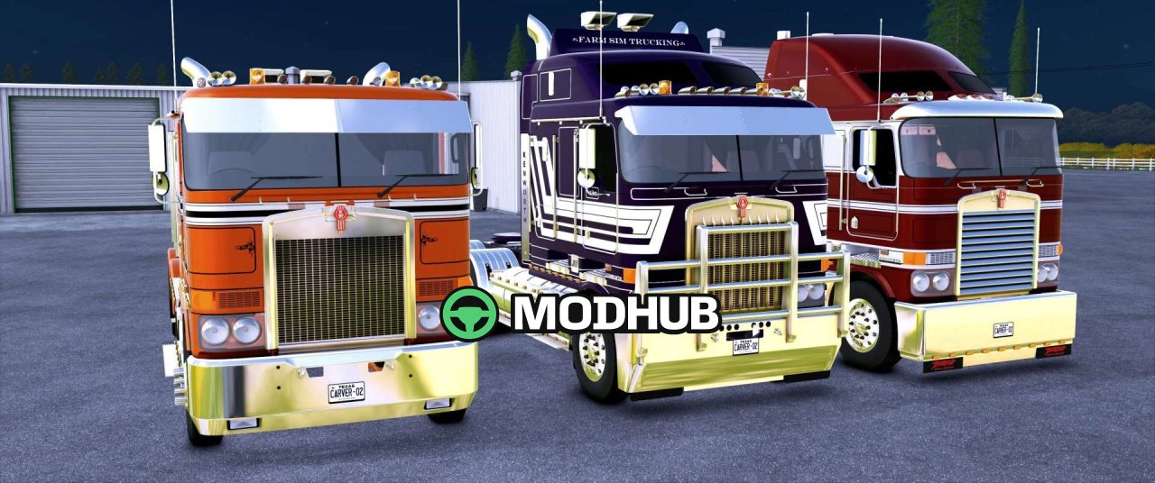 Вантажівка Kenworth K108 v1.0 для FS25