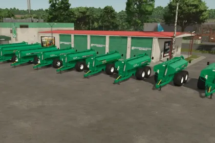 Пак розкидачів гною GEA Houle для Farming Simulator 25