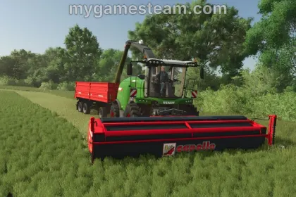 Навісний подрібнювальний/збиральний жатка Capello Spartan 700 для Farming Simulator 25