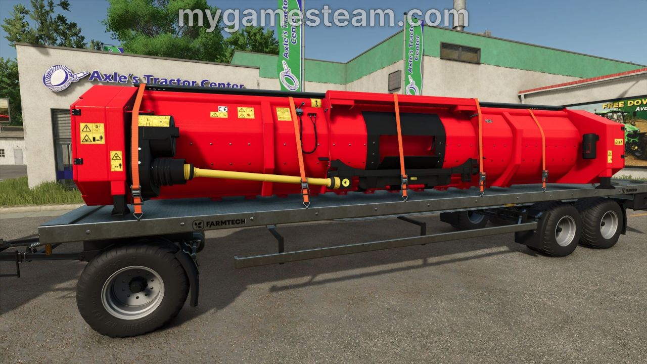 Навісний подрібнювальний/збиральний жатка Capello Spartan 700 для Farming Simulator 25