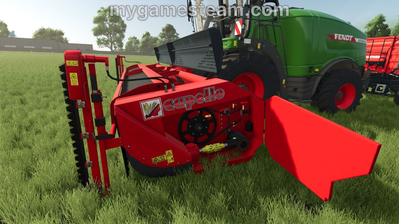 Навісний подрібнювальний/збиральний жатка Capello Spartan 700 для Farming Simulator 25