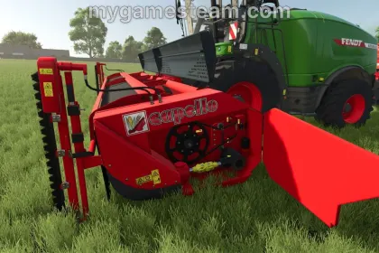 Навісний подрібнювальний/збиральний жатка Capello Spartan 700 для Farming Simulator 25 — 5