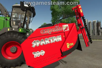 Навісний подрібнювальний/збиральний жатка Capello Spartan 700 для Farming Simulator 25 — 6