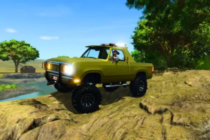 Легендарний Пікап 1977 Dodge Power Wagon — Потужний V8 та 4x4 для FS25 — 2