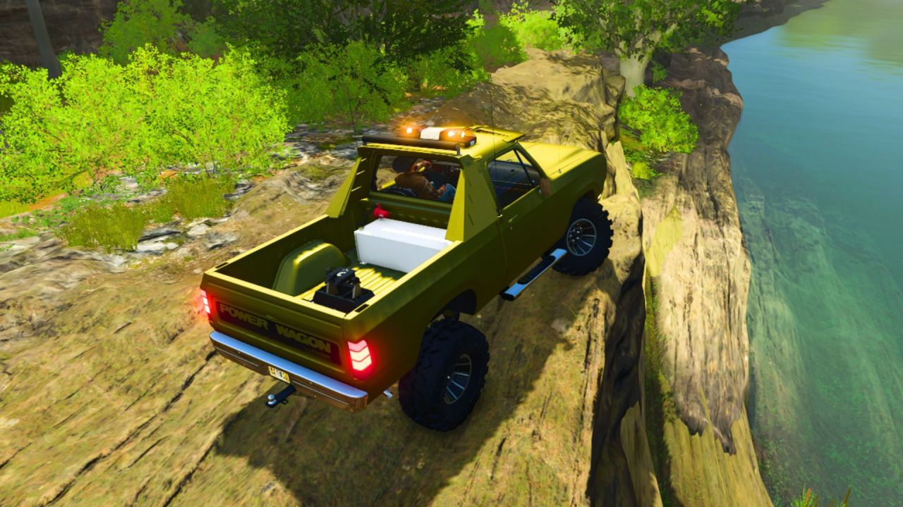 Legendary Pickup 1977 Dodge Power Wagon — Powerful V8 and 4x4 for FS25 - Screenshots