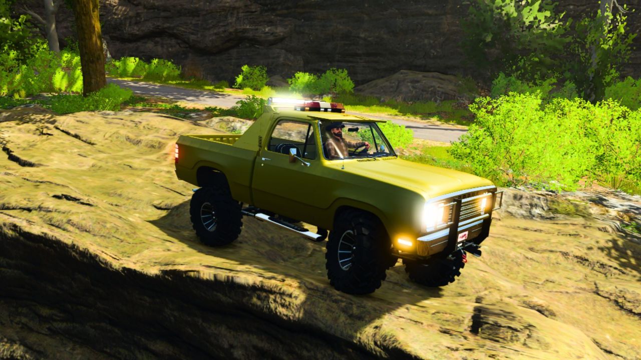 Legendary Pickup 1977 Dodge Power Wagon — Powerful V8 and 4x4 for FS25 - Screenshots