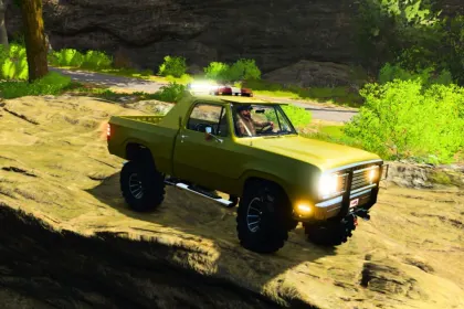 Легендарний Пікап 1977 Dodge Power Wagon — Потужний V8 та 4x4 для FS25 — 4