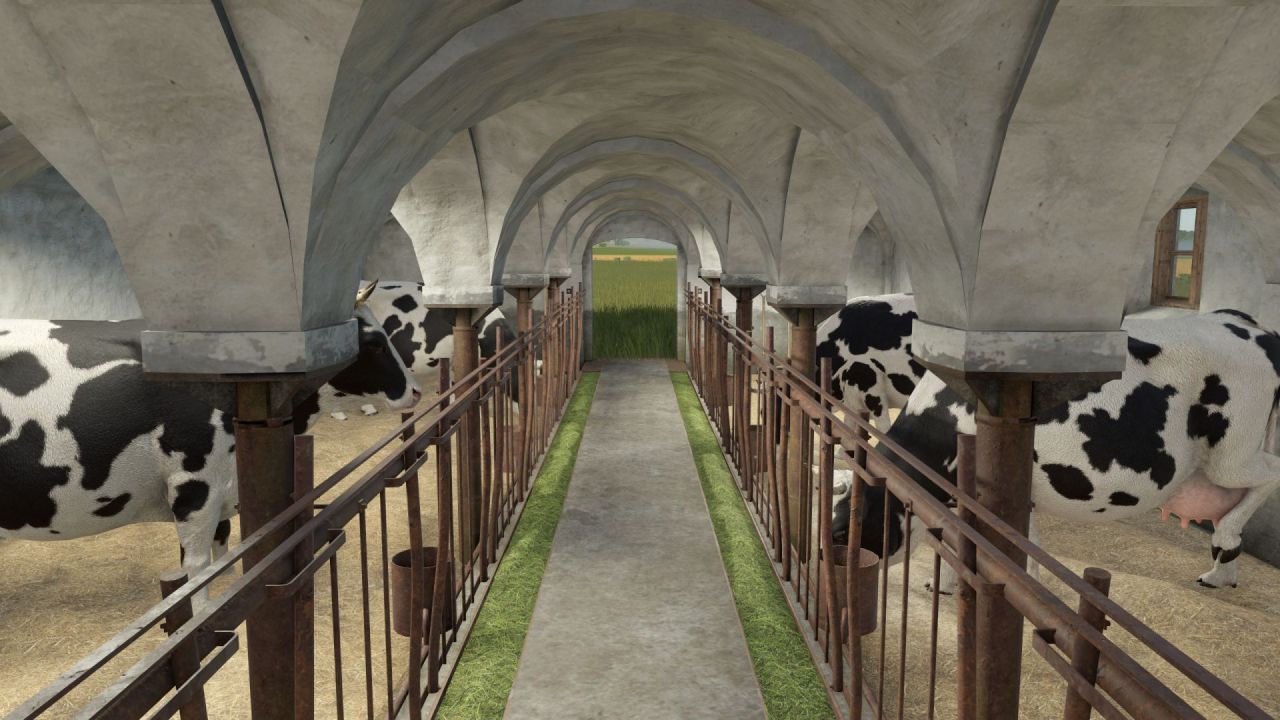 Баварський хлів для Farming Simulator 25