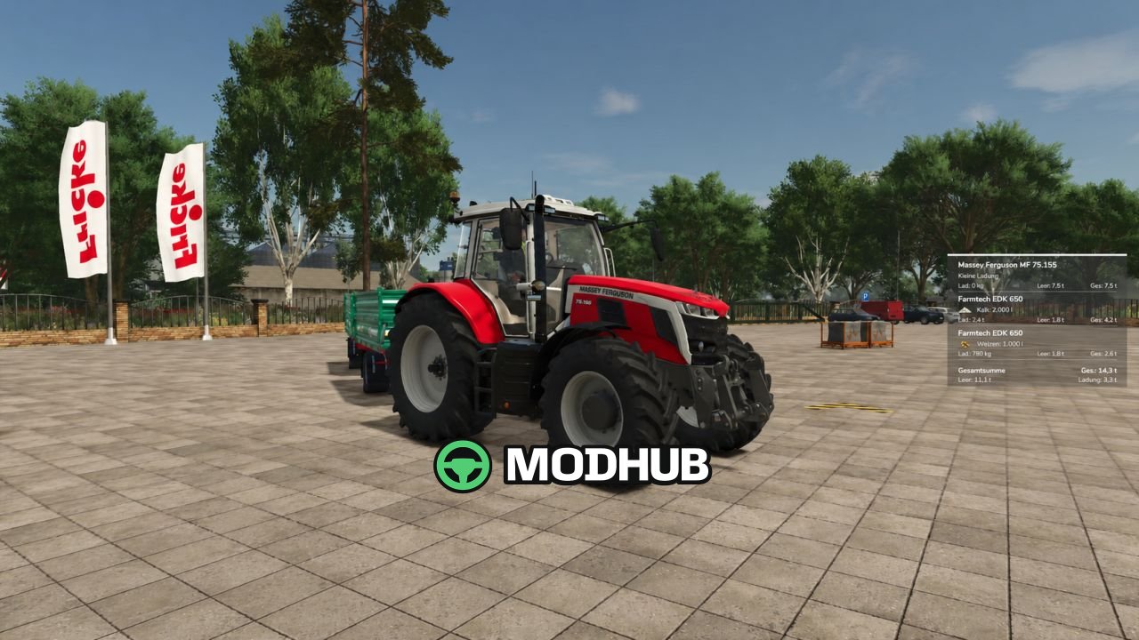 Інтерфейс Smart Weight HUD V1.0.0.3 для FS25