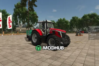 Інтерфейс Smart Weight HUD V1.0.0.3 для FS25 — 2