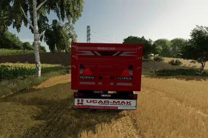 Przyczepa UÇAR-MAK Trailer do Farming Simulator 22 — 2