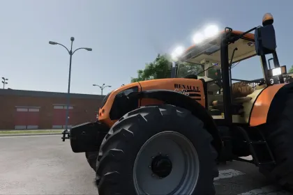 Трактор Renault 456RX для Farming Simulator 25