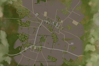 Легендарна Польська Карта Lodygowo для Farming Simulator 25 з Реалістичним Рельєфом — 2