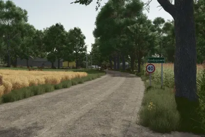 Легендарна Польська Карта Lodygowo для Farming Simulator 25 з Реалістичним Рельєфом — 3