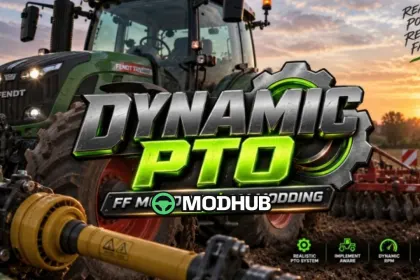 Динамічна швидкість ВОМ V1.1 для FS25