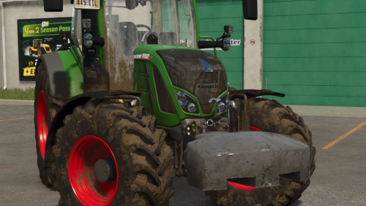 Вагова навіска AGCO Weight 1.3T для Farming Simulator 25