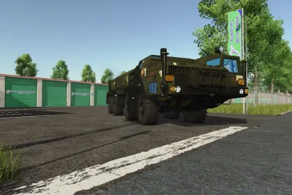 РСЗВ MLRS Vilkha BM для Farming Simulator 25