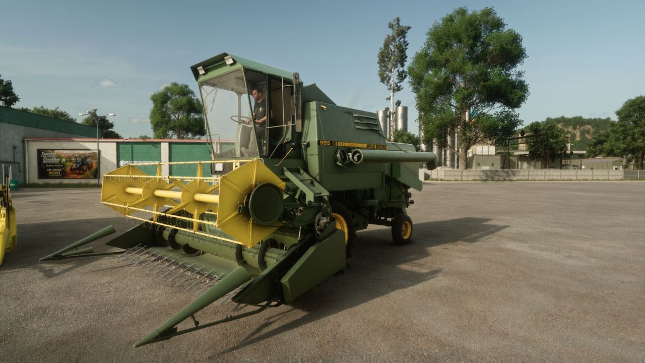 Комбайн John Deere 955 Rusty для Farming Simulator 25